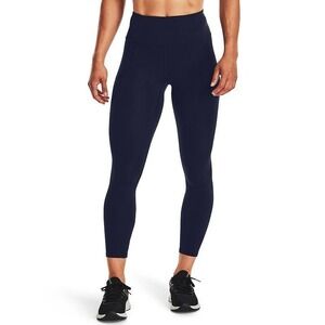 Under Armour Motion Leggings Womens Small Navy NWT High Waisted Ankle Tights